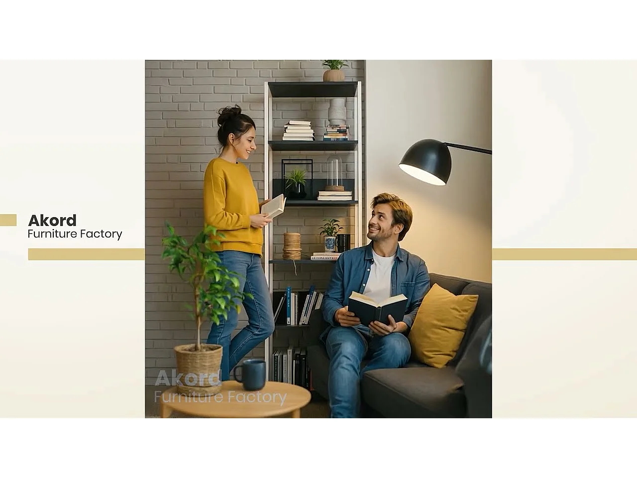 Étagère murale industrielle AKORD Blanche - Grise 60 cm 6 étagères 60x32x192 cm