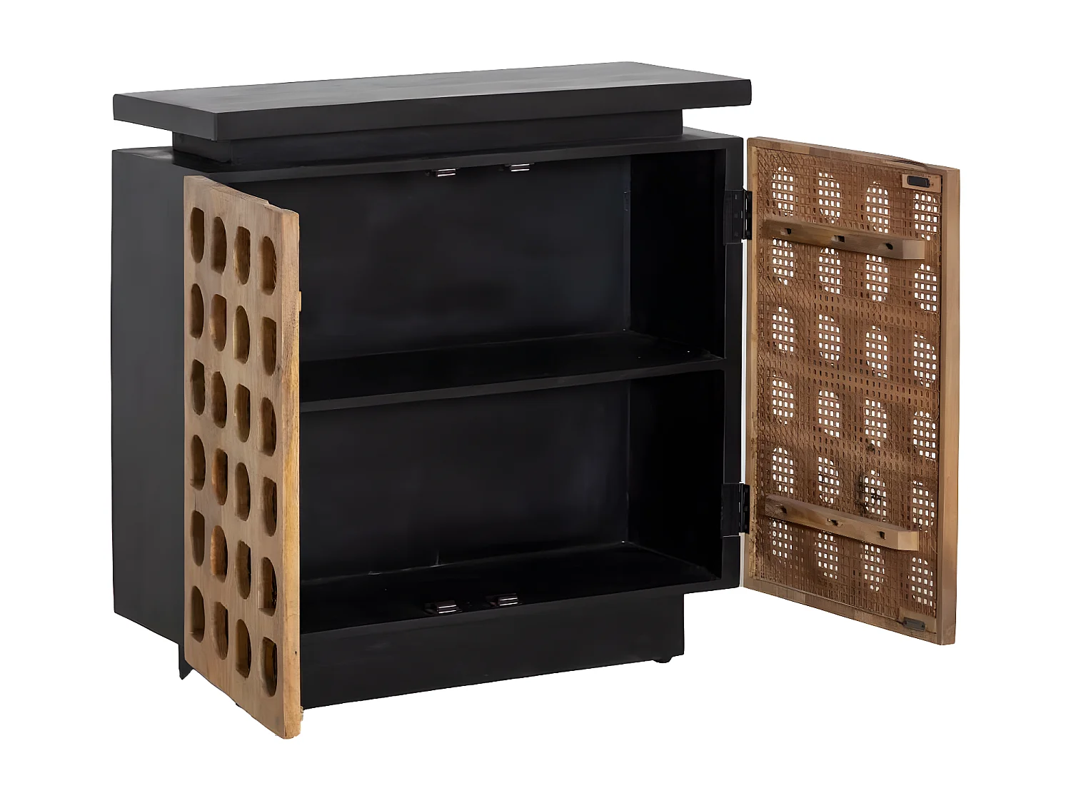 Buffet sculpté en bois de manguier Camélia