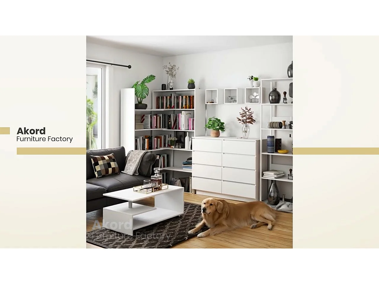 Étagère murale industrielle sur pied AKORD Noire - Chêne Artisan 70 cm 6 étagères 70x32x192 cm