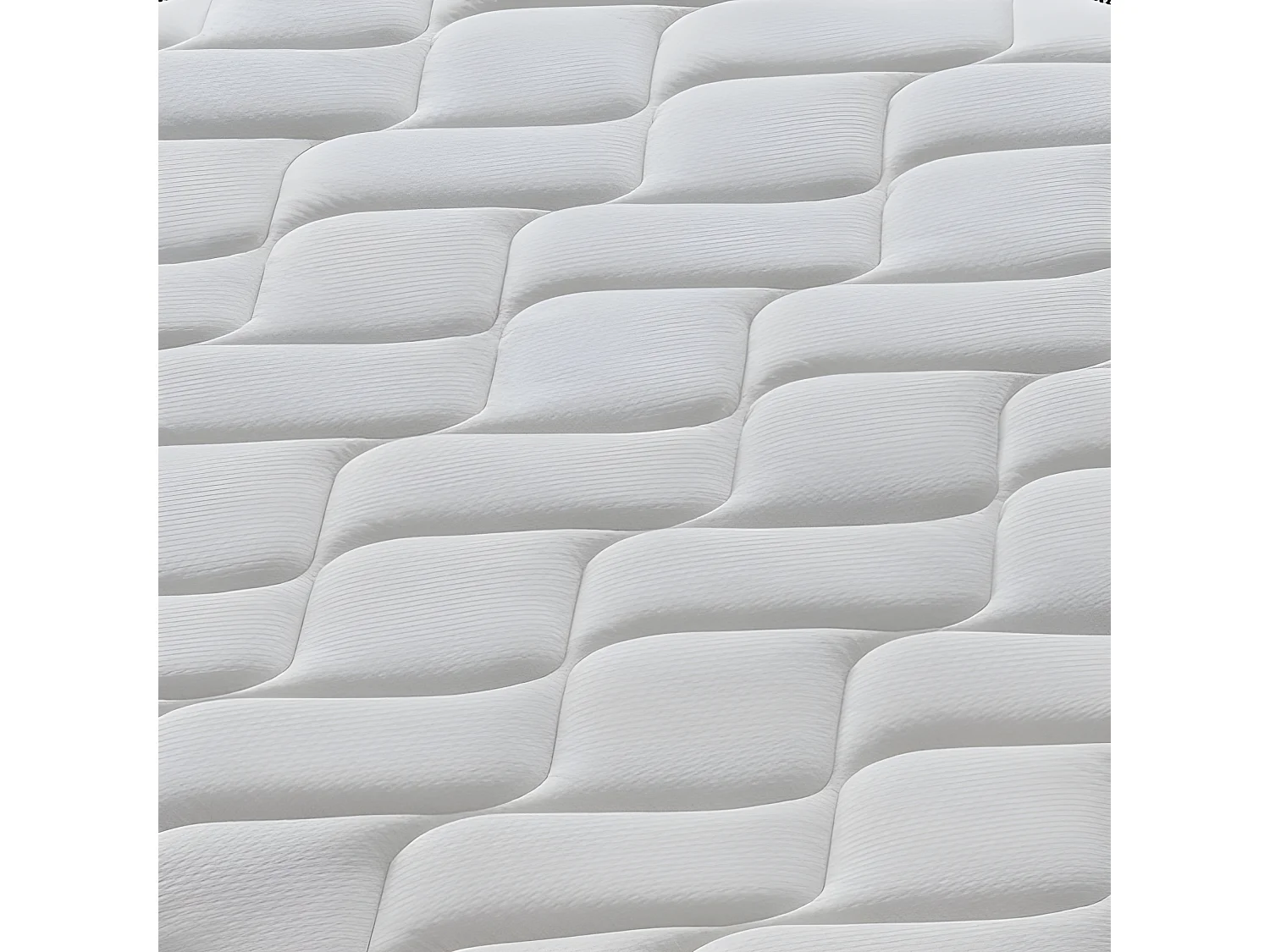 Matelas en mémoire de forme et gel rafraîchissant de 27 cm de hauteur modèle Fantasma 180x200 cm