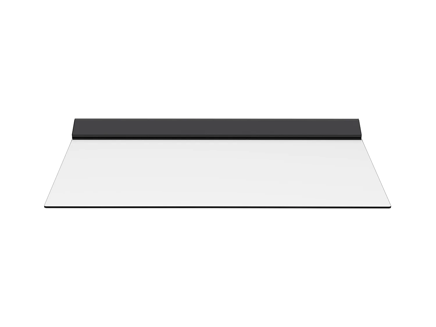 Platte deurluifel van aluminium 140 x 90 cm met ledverlichting - LUXAMA