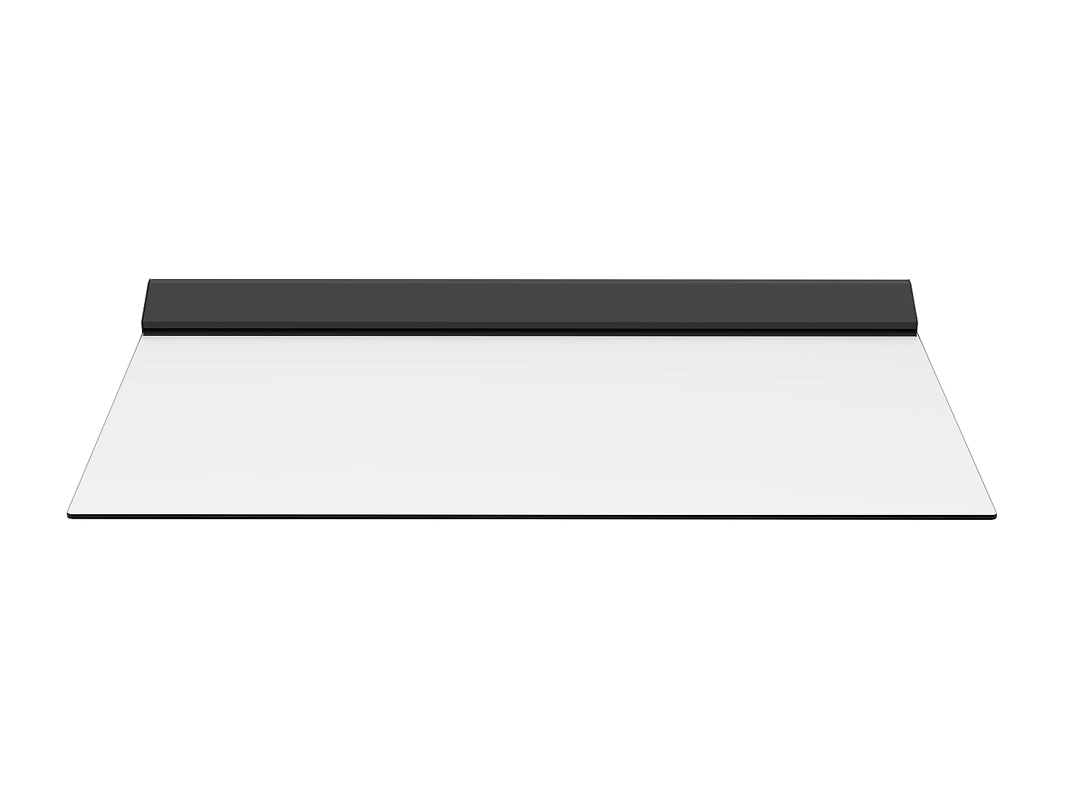 Platte deurluifel van aluminium 140 x 90 cm met ledverlichting - LUXAMA