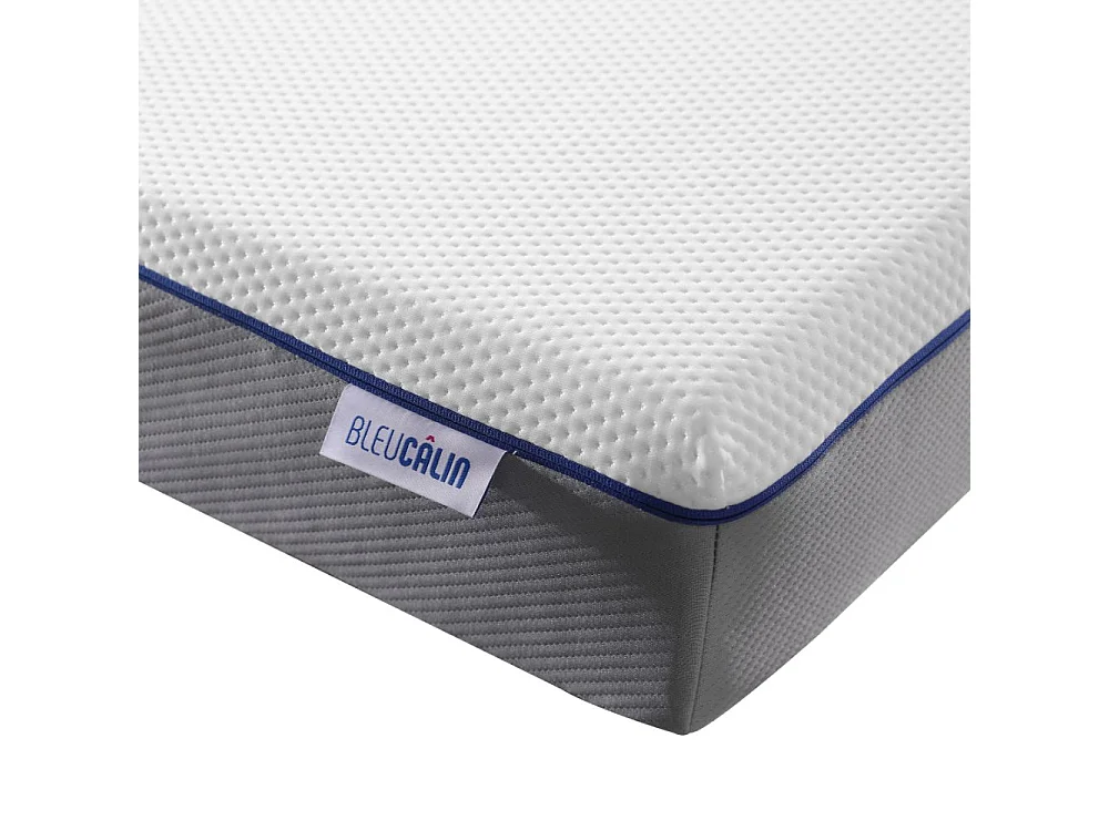 Matelas mousse à mémoire de forme L'Agreable - Epaisseur 16cm - Coutil Respirant en fibres de Bambou - Déhoussable - 160x200cm