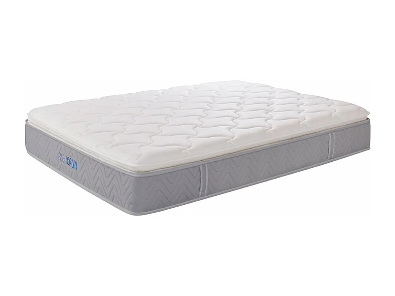 Matelas ressorts ensachés, mousse mémoire de forme et 7 zones de confort L'Ideal Premium - 180x200cm