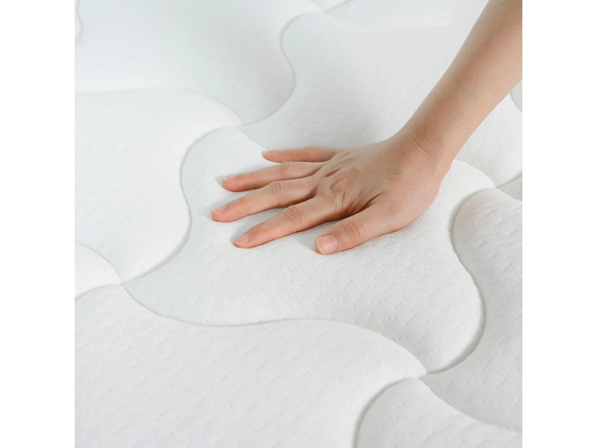 Matelas ressorts ensachés, mousse mémoire de forme et 7 zones de confort L'Ideal Premium - 180x200cm