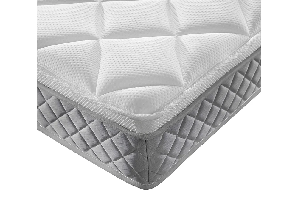 Matelas Mousse à mémoire de forme Le Confortable Premium - Tissu 3D mesh nid d'abeille - 26 cm d'épaisseur - 90x200cm