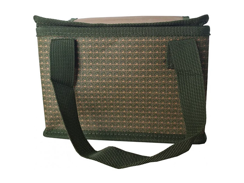 Sac pique-nique isotherme lunch midi kaki marron - BAGGY 8023