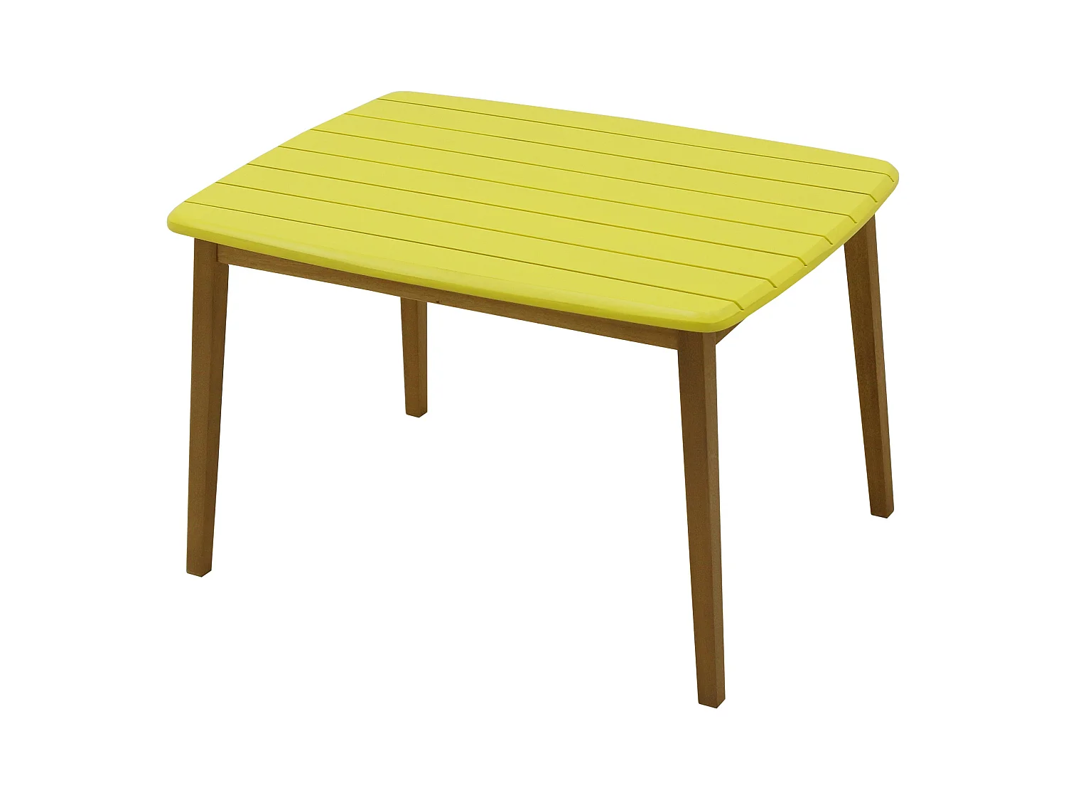 Table de jardin pour enfant en acacia jaune L.80 cm - GOZO de MYLIA