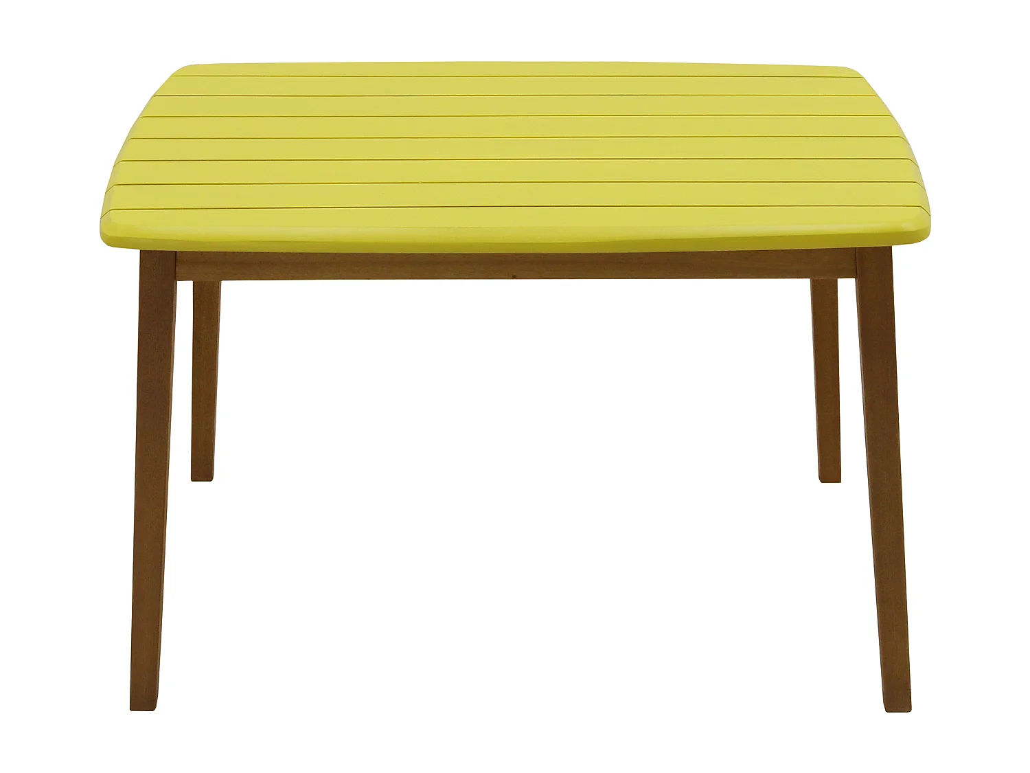 Mesa de jardim para criança em acácia amarelo - GOZO