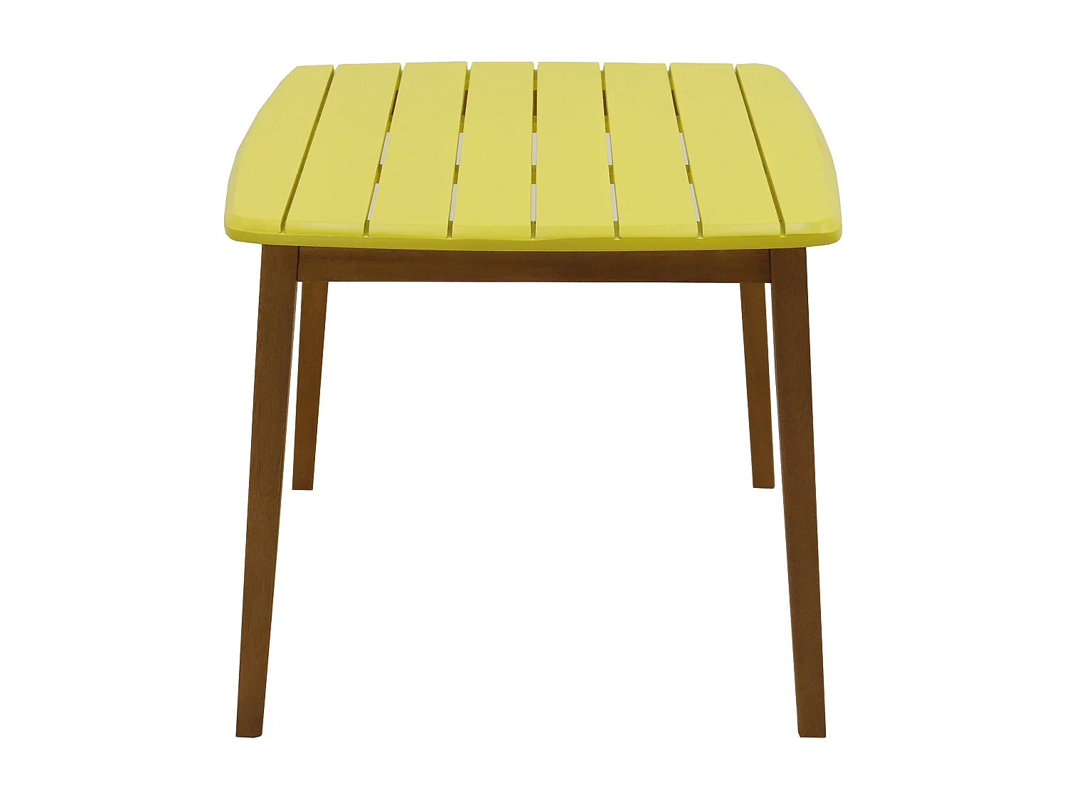 Mesa de jardim para criança em acácia amarelo - GOZO