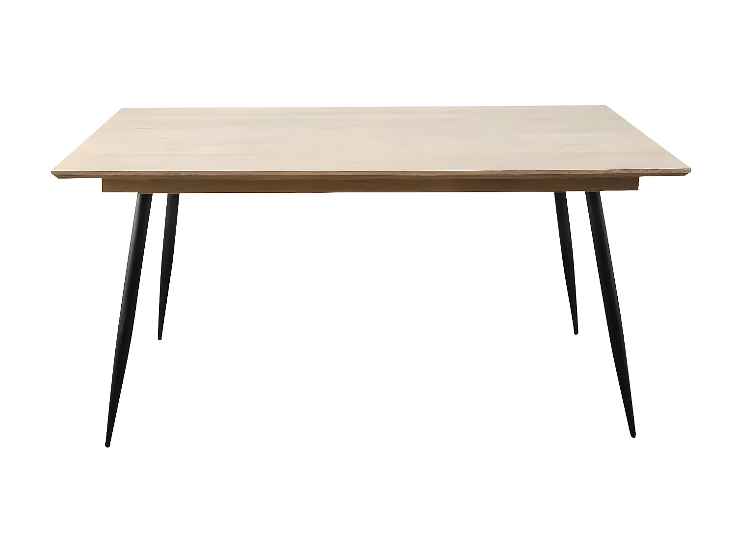 Table à manger avec allonges en bois de manguier Pia