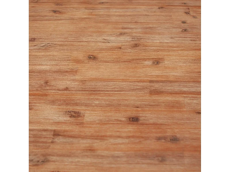 Table de repas 200 cm en bois d'acacia et métal - WORKSHOP