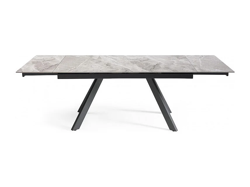 Table extensible 160/240 cm céramique marbré pieds inclinés - DAKOTA 08