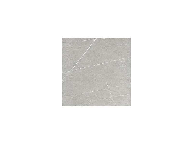 Table basse 120x60 cm céramique gris marbré pied croix - ARIZONA 04