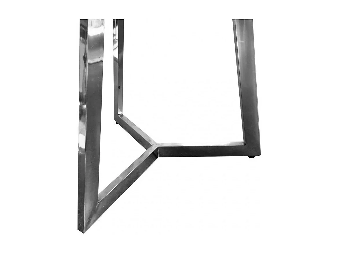 Bout de canapé/Table d'appoint en bois de teck peint en noir – REGLYS