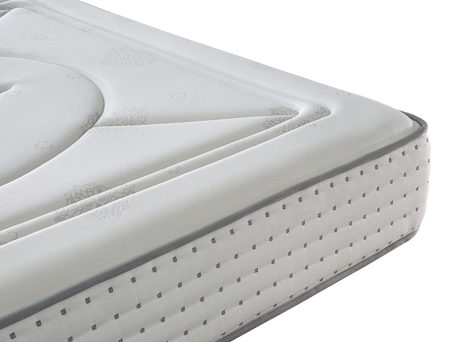 Matelas Ressorts Ensaches 90X190 VEGA, Epaisseur 30 CM, Ressorts indépendants et silencieux avec mousse mousse
