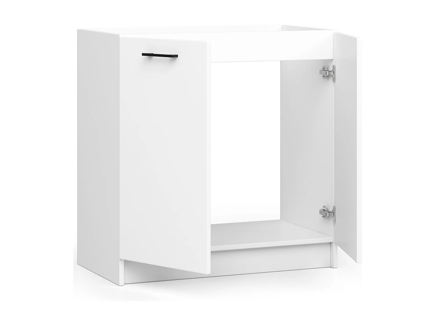 Onderkast voor Spoelbak OLIWIA S80 / Keukenkast modulaire / AKORD Furniture Factory / Wit / 80 x 82 x 46 cm
