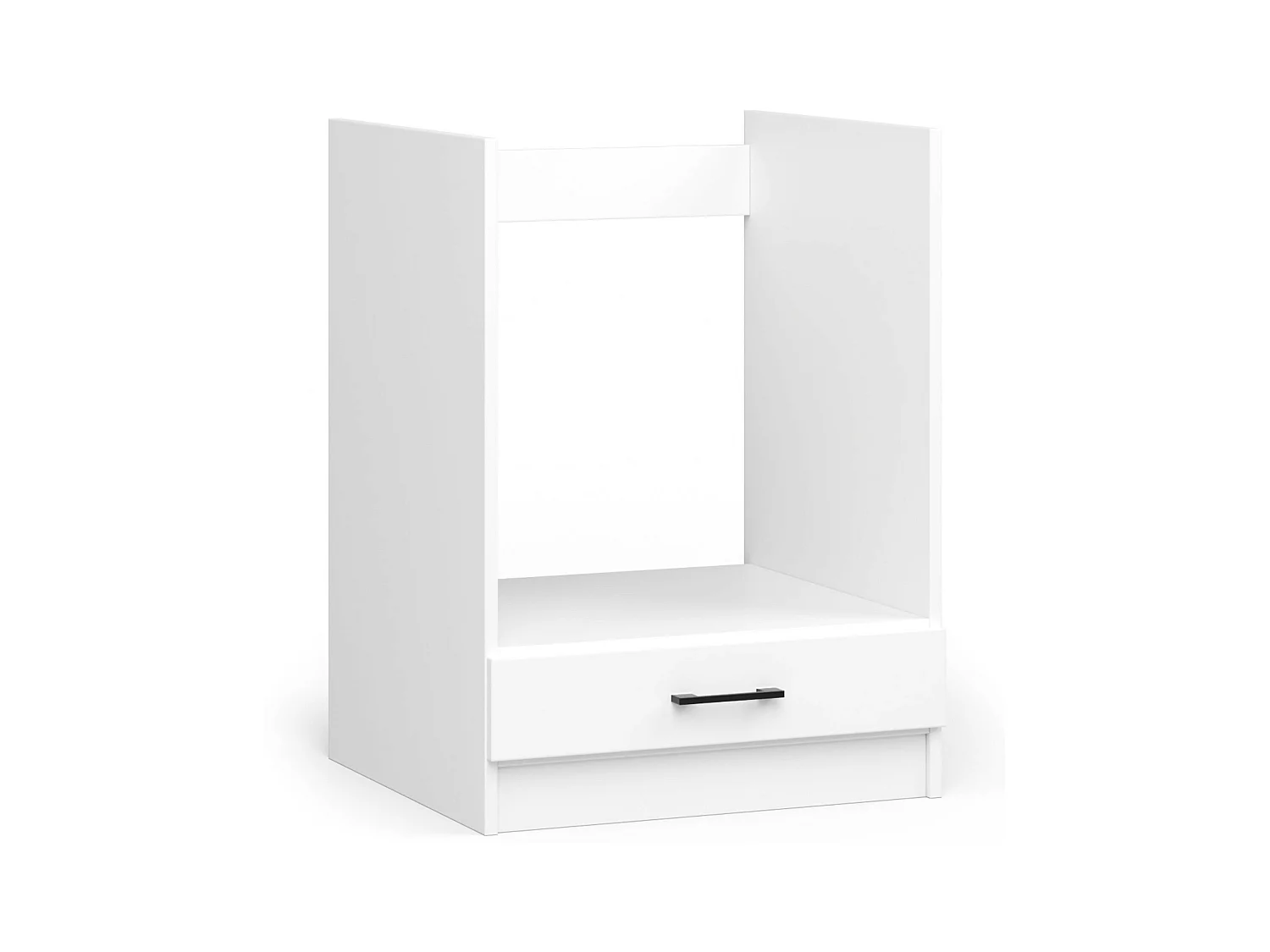 Armoires de cuisine basse AKORD S60 à four OLIWIA Blanc 60 cm 1 porte couleur Blanc 1 étagère 60x55x82 cm