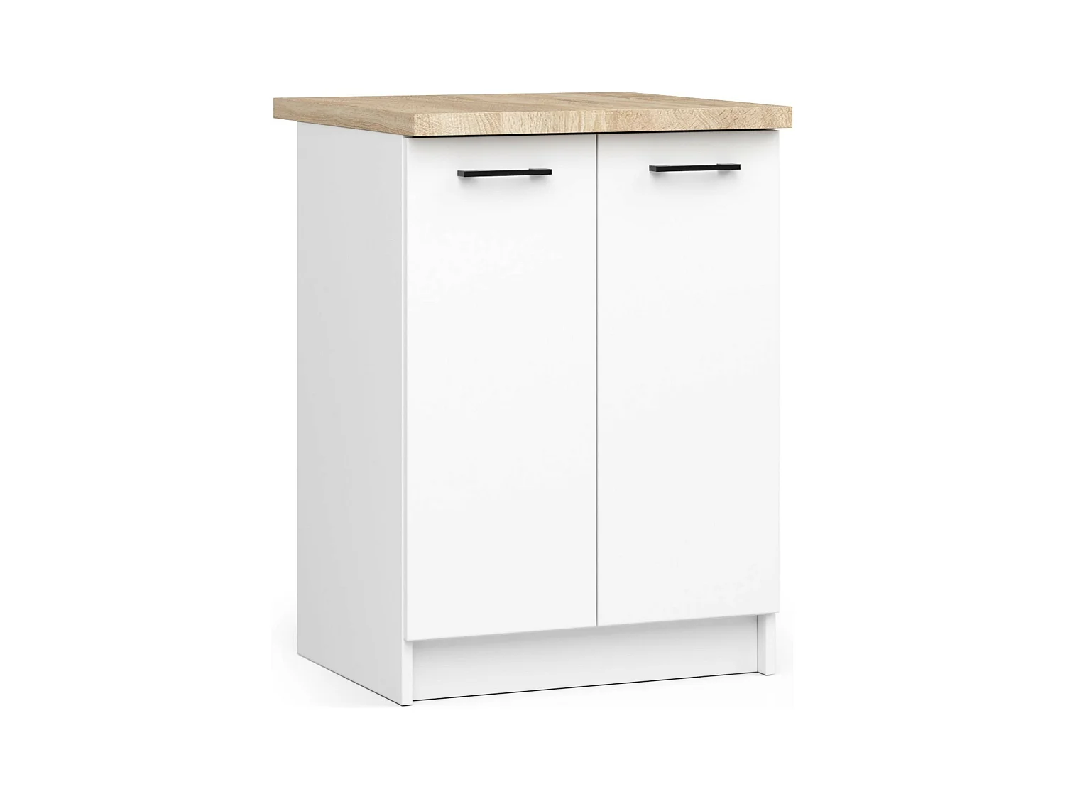 Mobile cucina modulare con piano di lavoro AKORD OLIWIA Bianco 60 cm 2 ante 60x46x85 cm