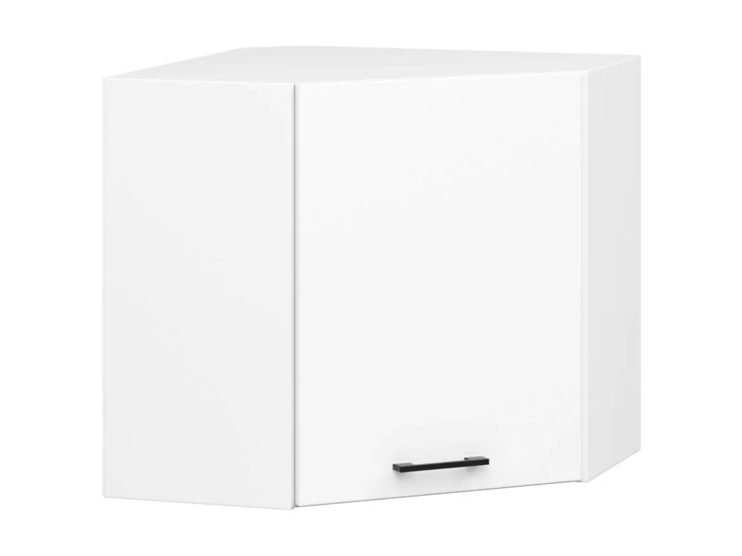 Kauf Unique Hängeschrank für die Ecke Küche AKORD OLIWIA modular W60 Weiß 60 cm Tür 2 Ebenen B60 x H58 x T30 cm