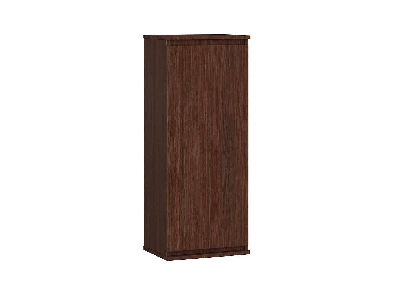 Armario colgante AKORD W40 Wenge 40 cm 1 puerta frente en color Wenge 3 estantes 40x30x99 cm