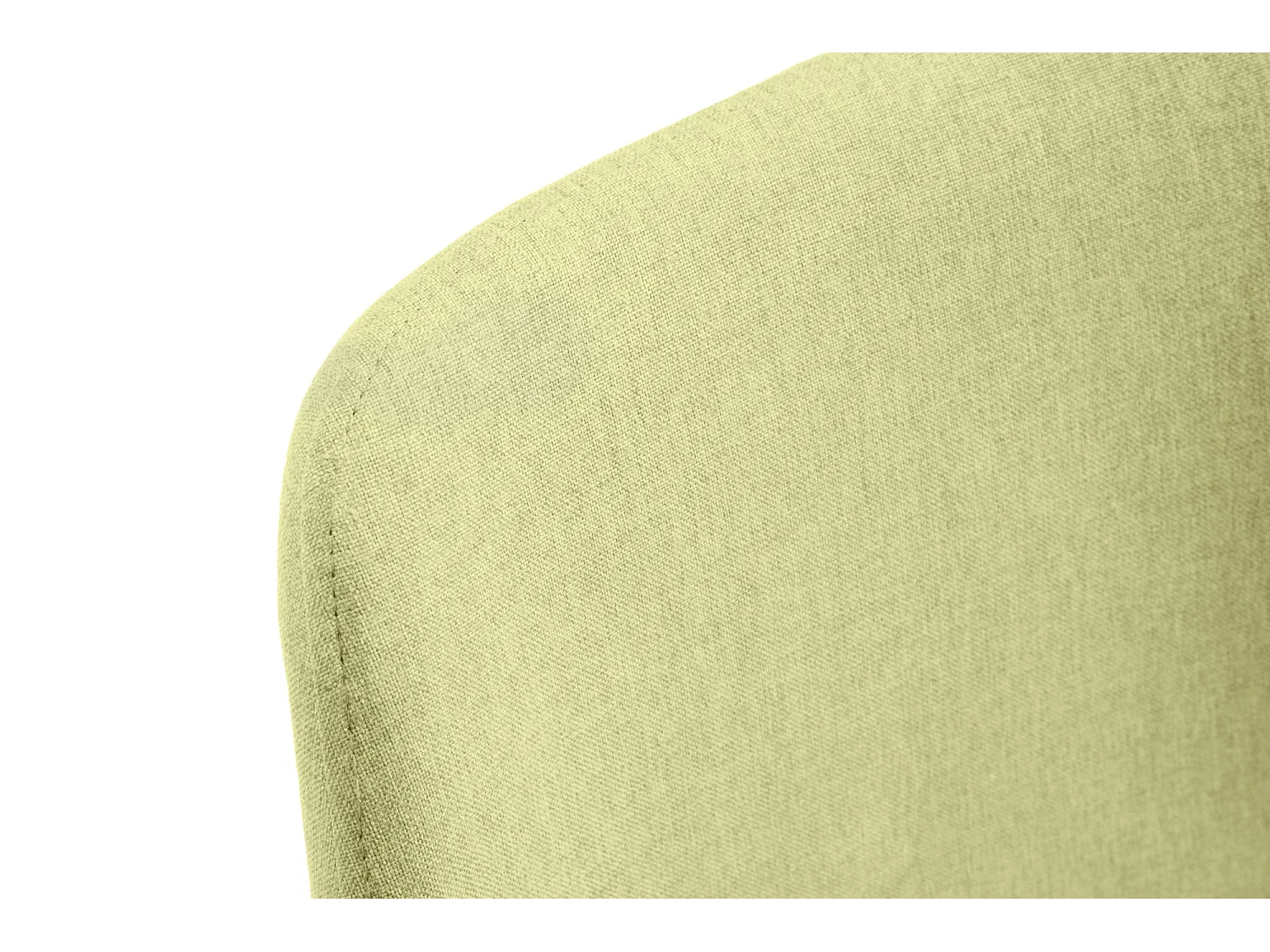 Lot de 4 chaises de salle à manger en tissu AKORD SJ.0159 Vert