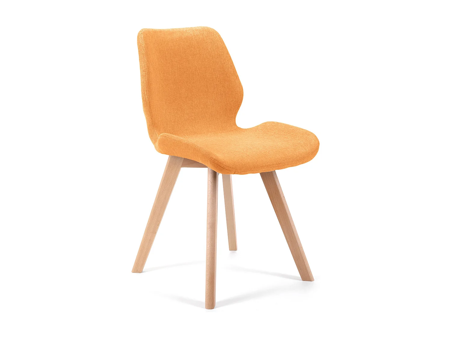 Set di 4 Sedie imbottite SJ.0159 Arancioni