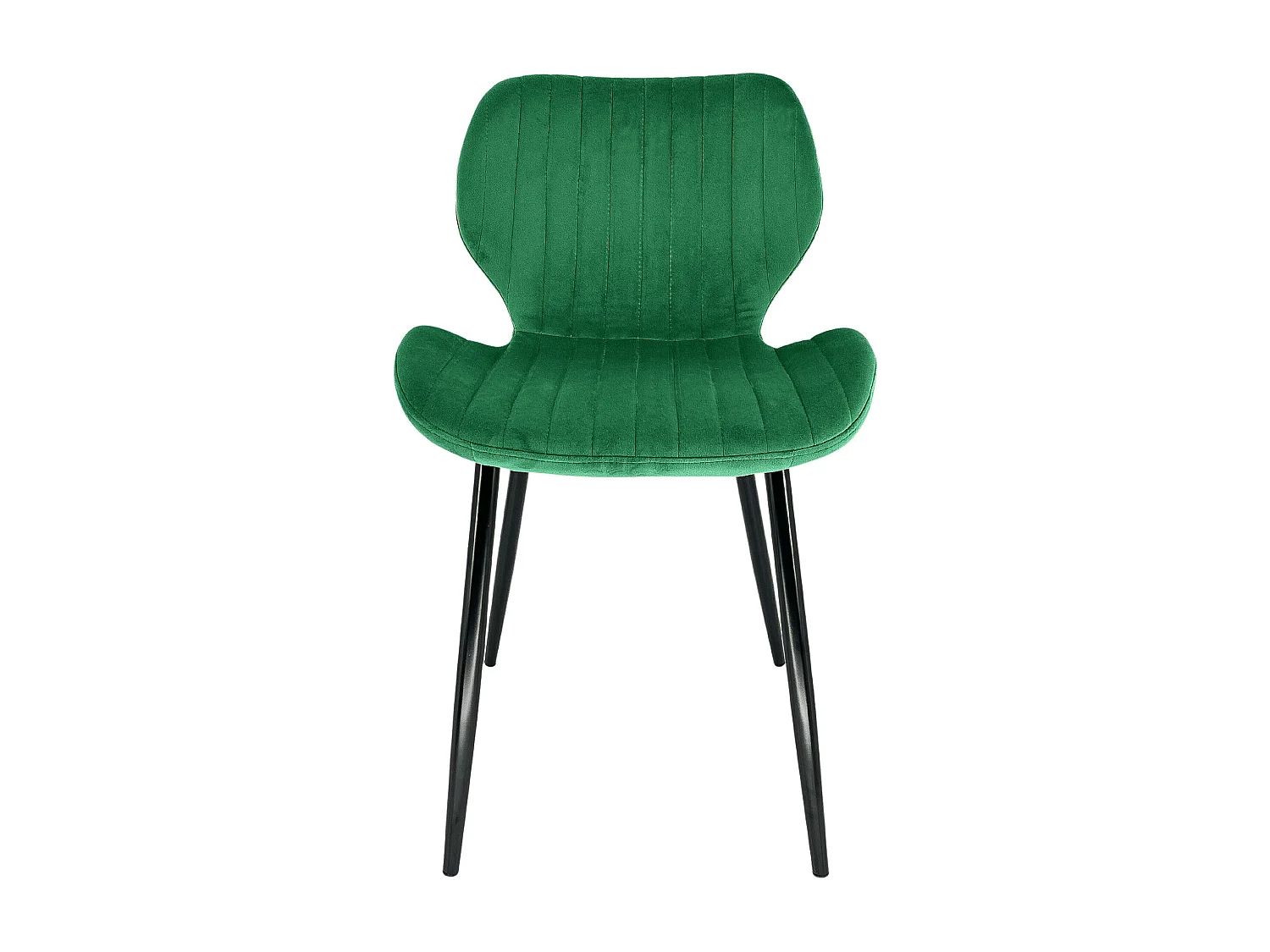 Fluweel Eetkamerstoel Groen Staalbasis - Verstelbaar Comfort SJ.17