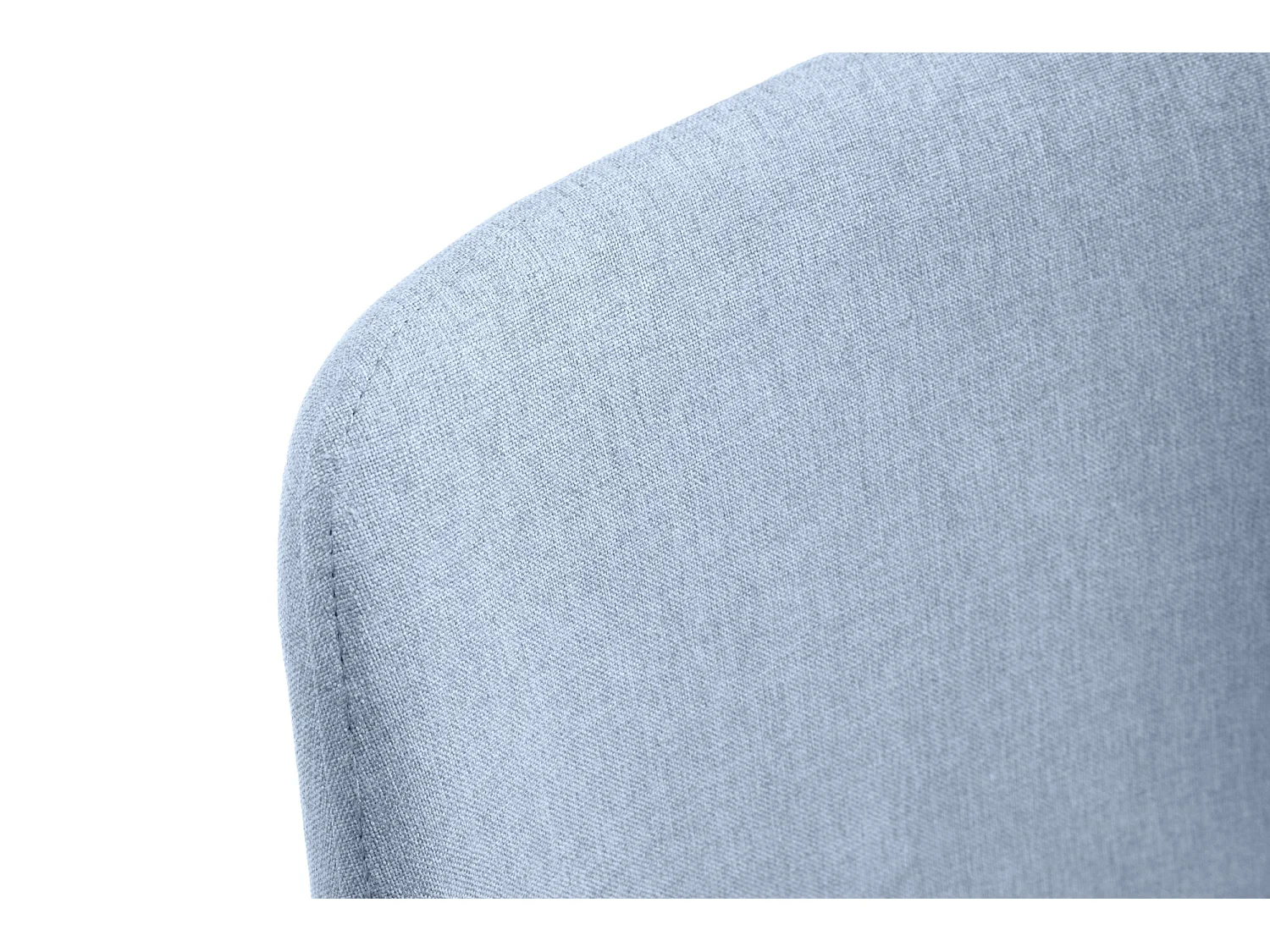 Blauwe Eetkamerstoel Set - Stof met Beukenhout Onderstel (4 stuks)