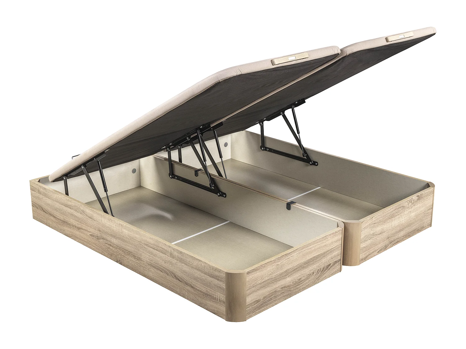 Colchón 150x190cm, canapé y almohada| PIKOLIN Wow| Natural| Montaje