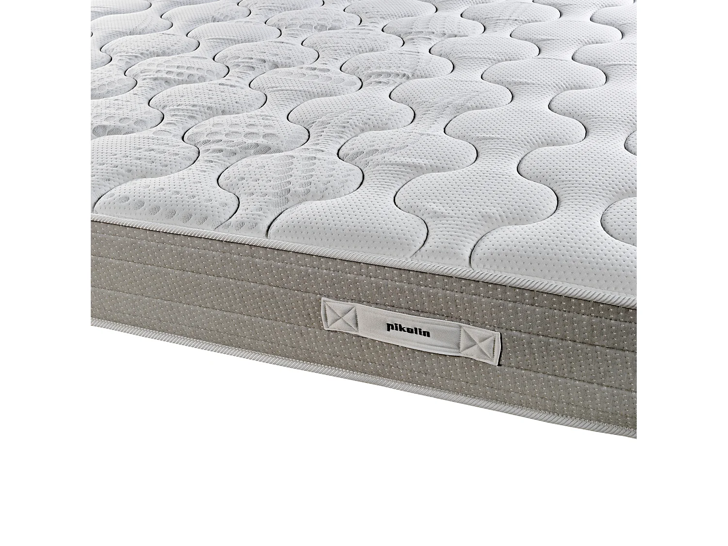 Pack colchão de molas 26cm + Sommier Articulado PIKOLIN com arrumação branco e almofada. GRÁTIS: Entrega, montagem e remoção do antigo | 90 x 190 cm