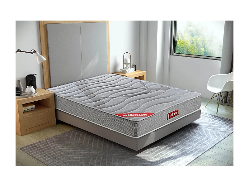 Colchão 90x182 de Espuma HR com Látex e altura 23cm PIKOLIN firmeza média alta com proteção higiênica total