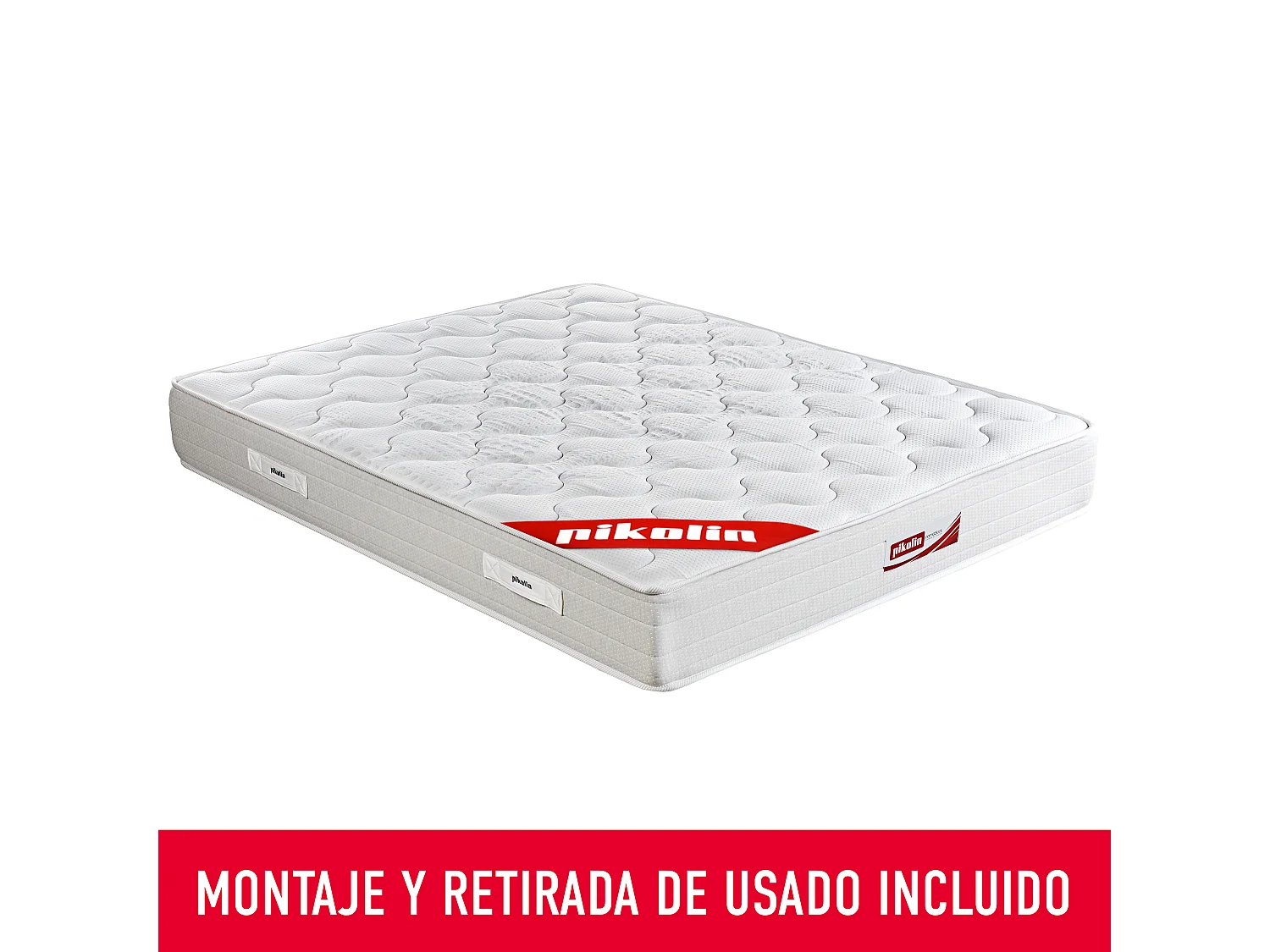 Colchón muelles Normablock 26cm, confort Viscofoam 140x200