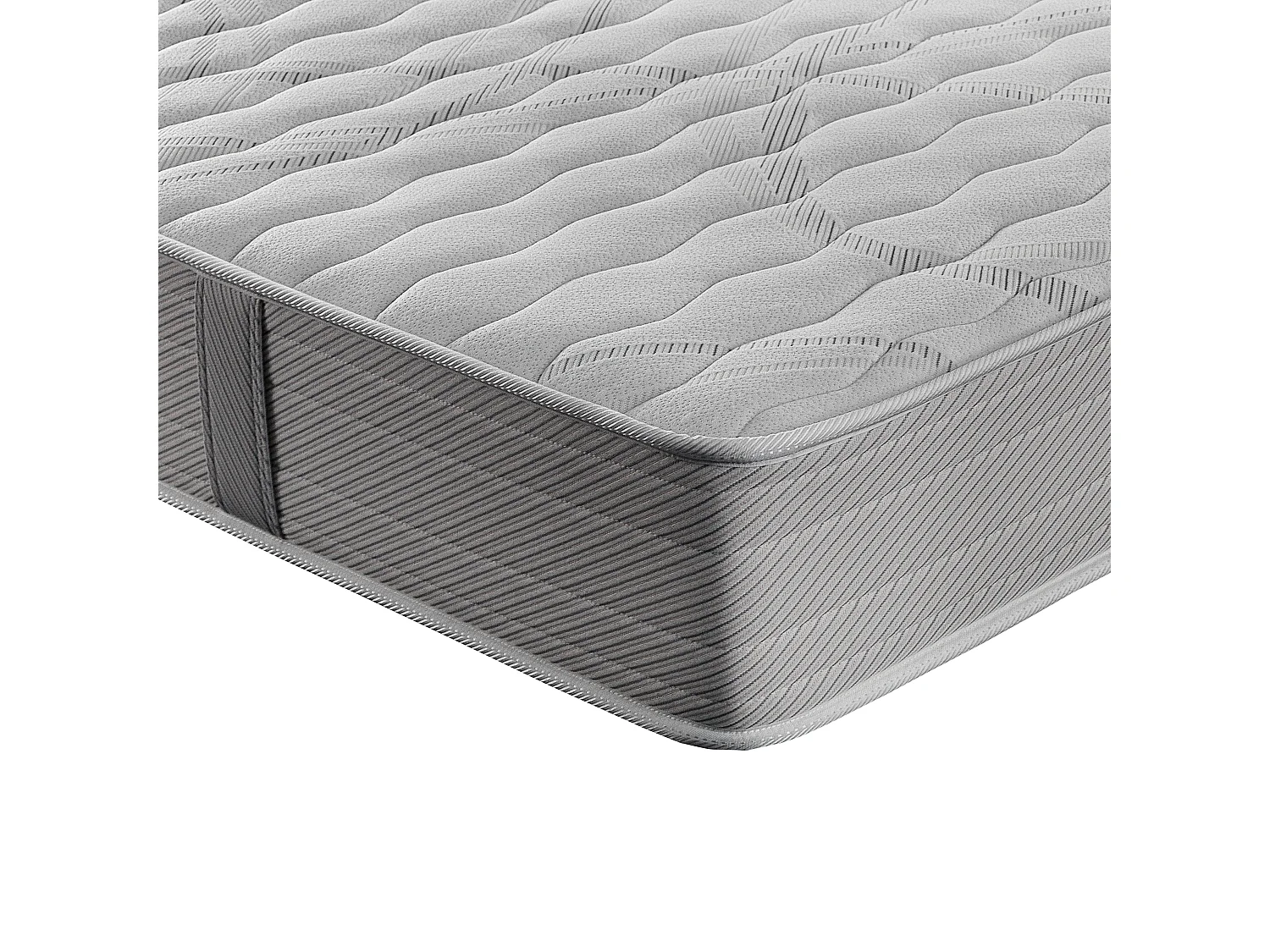 Colchón espuma HR con visco, 22cm, firmeza medio alta 105x182