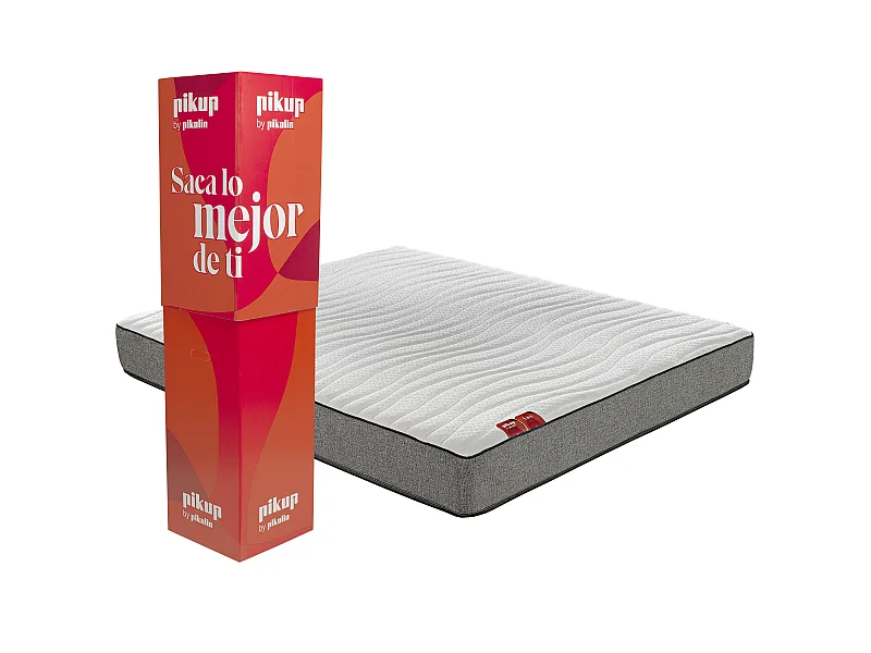 Colchão PIKOLIN laminado de visco e espuma HR, alta firmeza | 80 x 182 cm