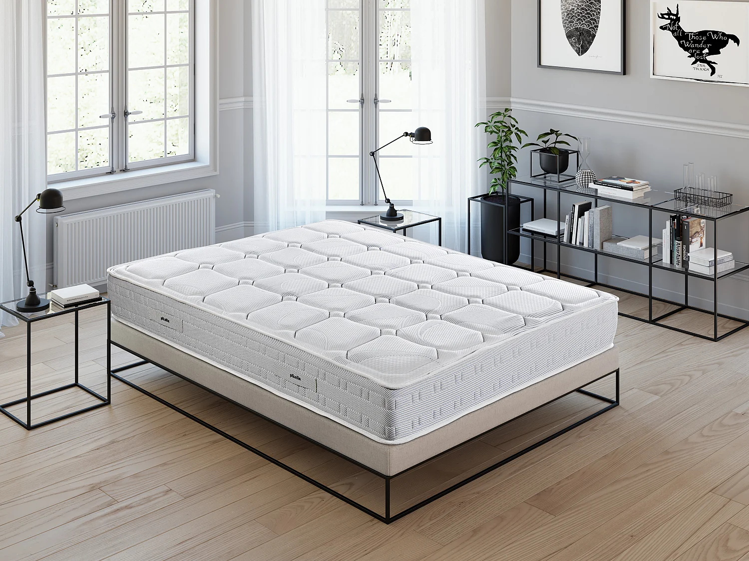 Colchón 160x190cm | PIKOLIN Wow | Muelles Ensacados+Visco | 27cm