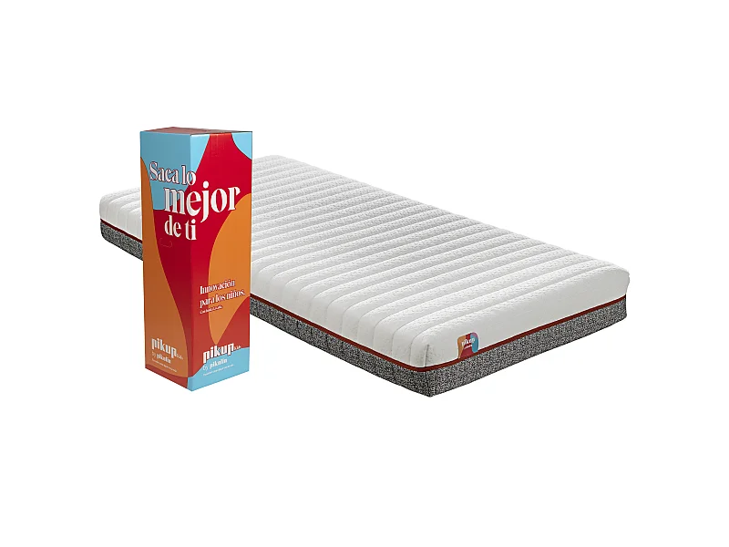 Colchón Espuma HR KIDS, Fibra atérmica, Con funda lavable, 90x190