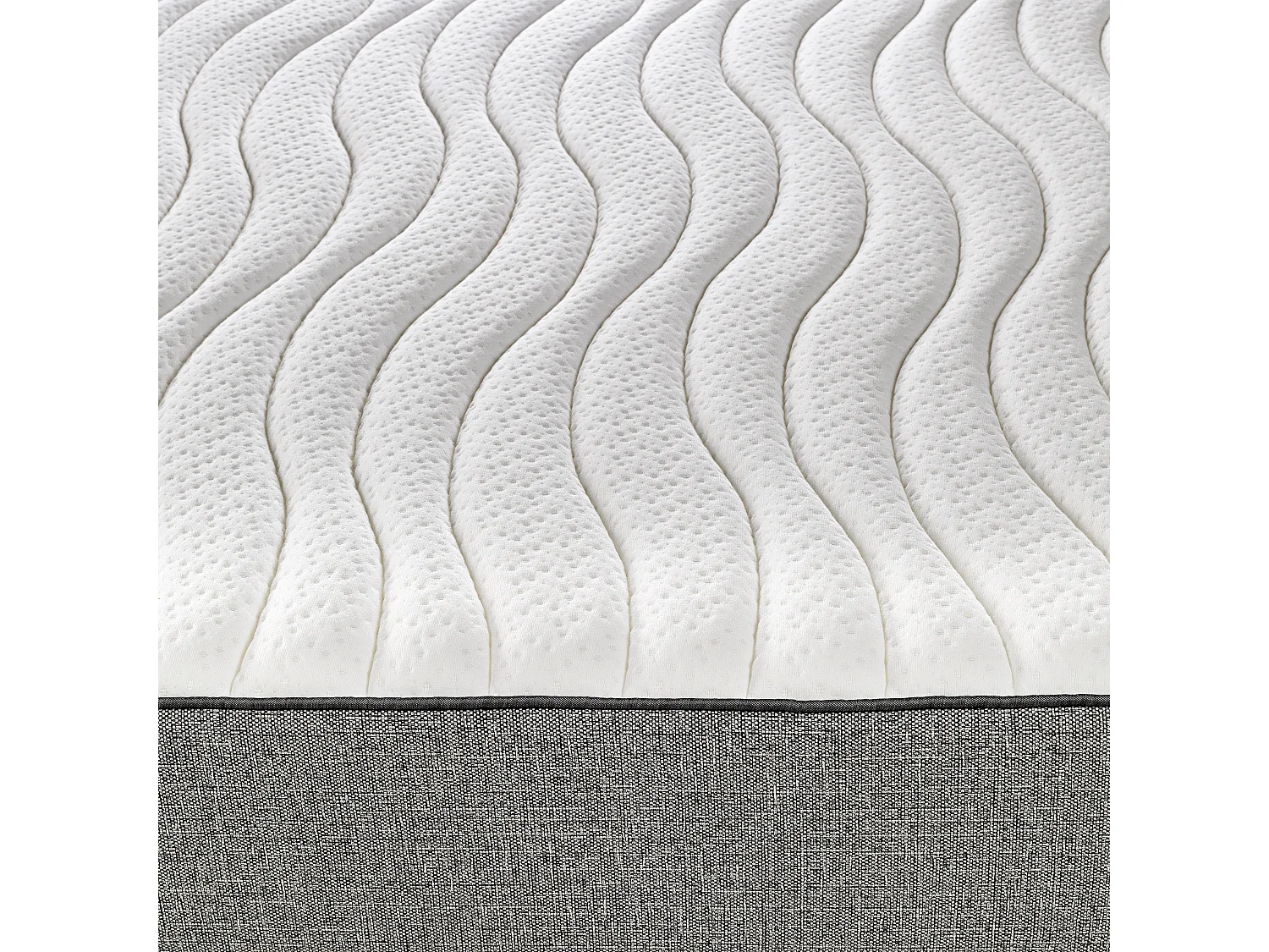 Colchón Enrollado de visco y espuma HR, Firmeza alta, 150x190