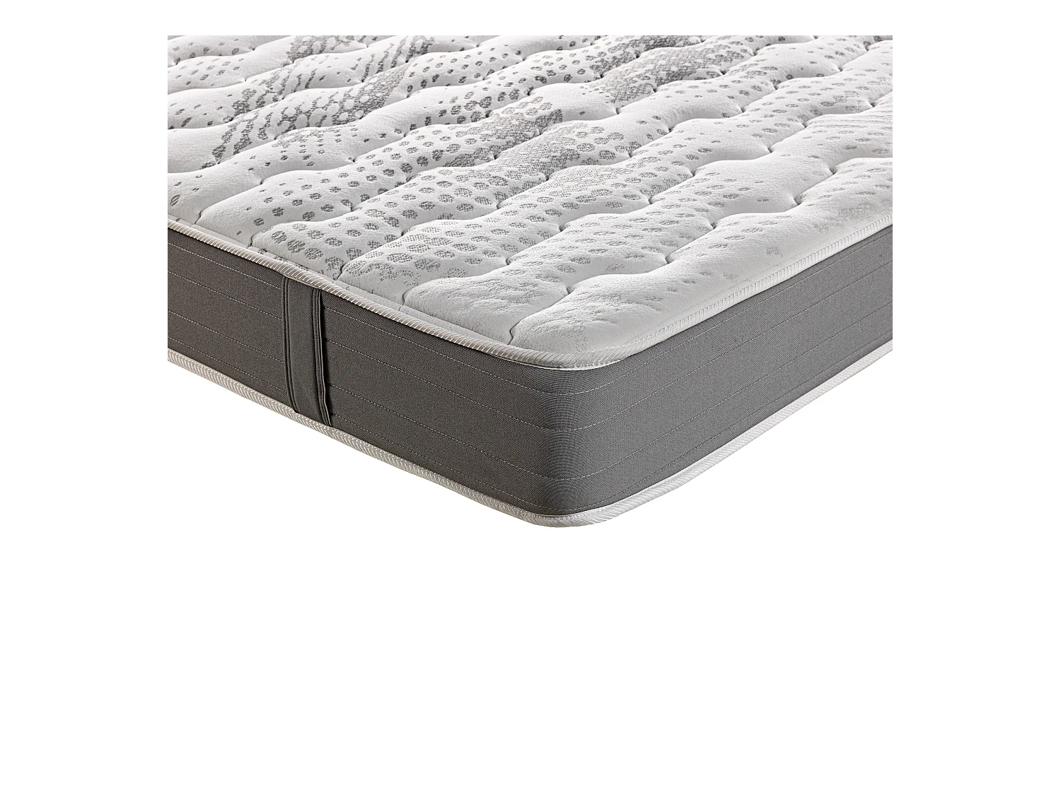 Colchão PIKOLIN de molas ensacadas Normablock 25cm, alta recepção de fibra, fibra cel, 80x182 | 90 x 182 cm