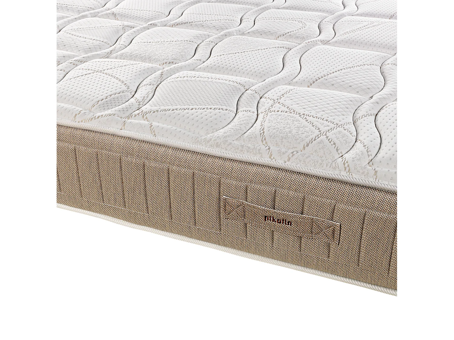Colchão PIKOLIN de molas ensacadas Normablock 31cm, fibra de alta qualidade | 135 x 200 cm