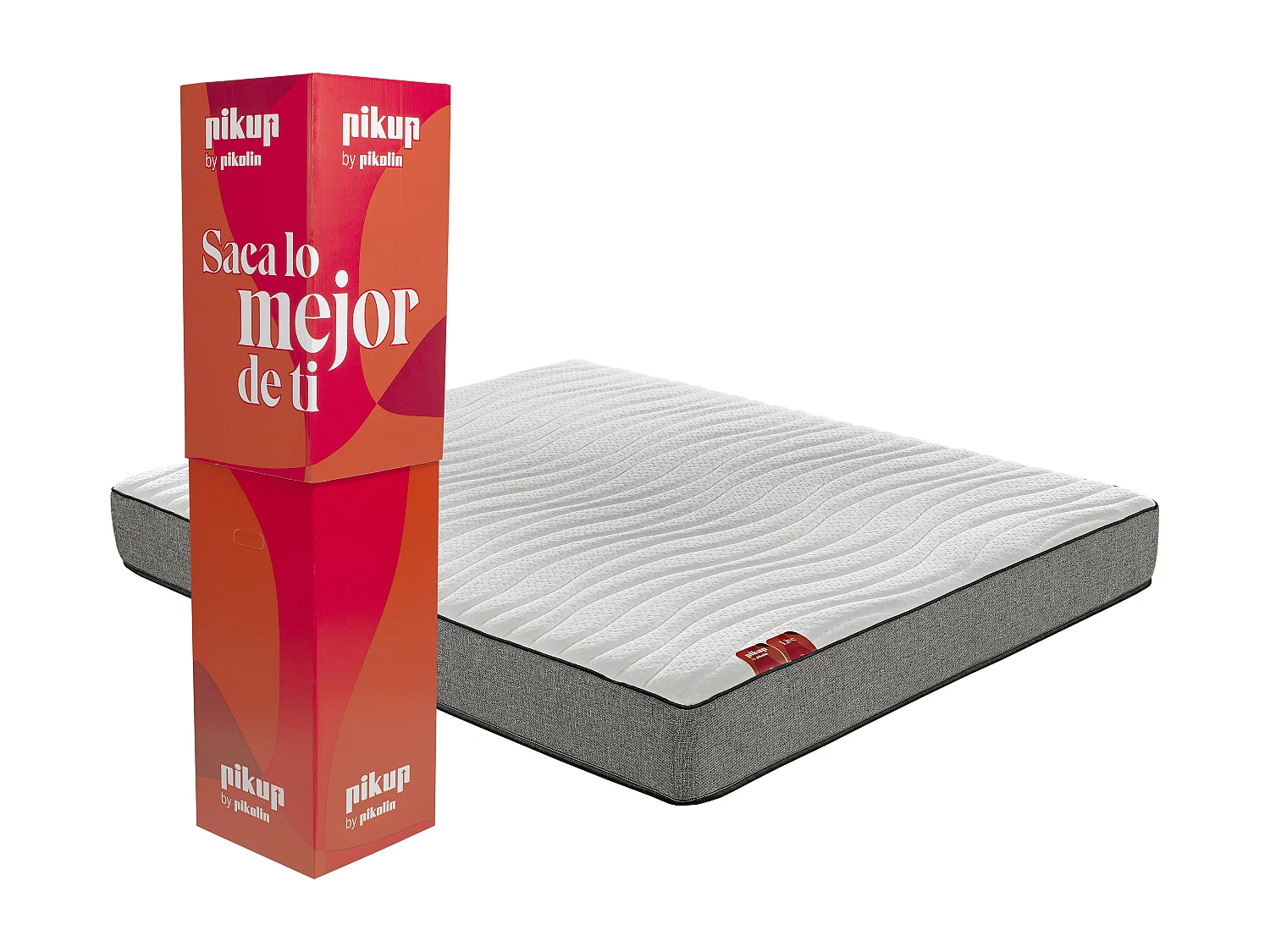 Colchón juvenil 90x190cm |PIKOLIN Live |Espuma HR+Visco |Enrollado