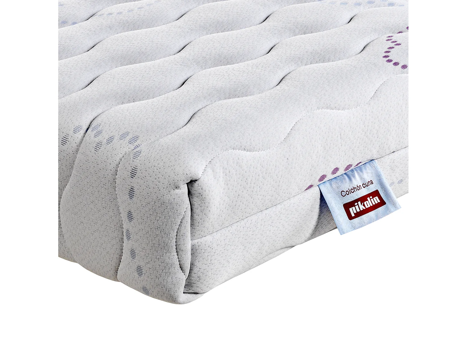 Colchão PIKOLIN de berço ergonômico, espuma HR, alta firmeza | 70 x 140 cm