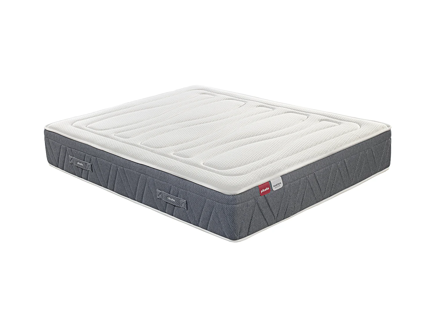 Colchão PIKOLIN de molas ensacadas sustentável, visco progressão 30cm | 90 x 190 cm