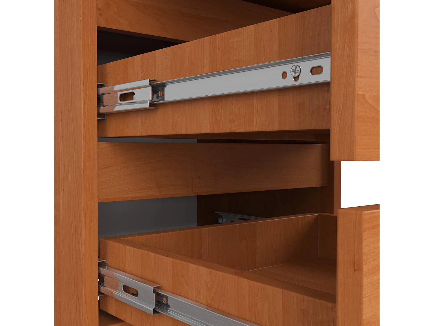 Cassettiera AKORD CL6 Cassettiera Ontano 40 cm 6 cassetti 40x35x109 cm