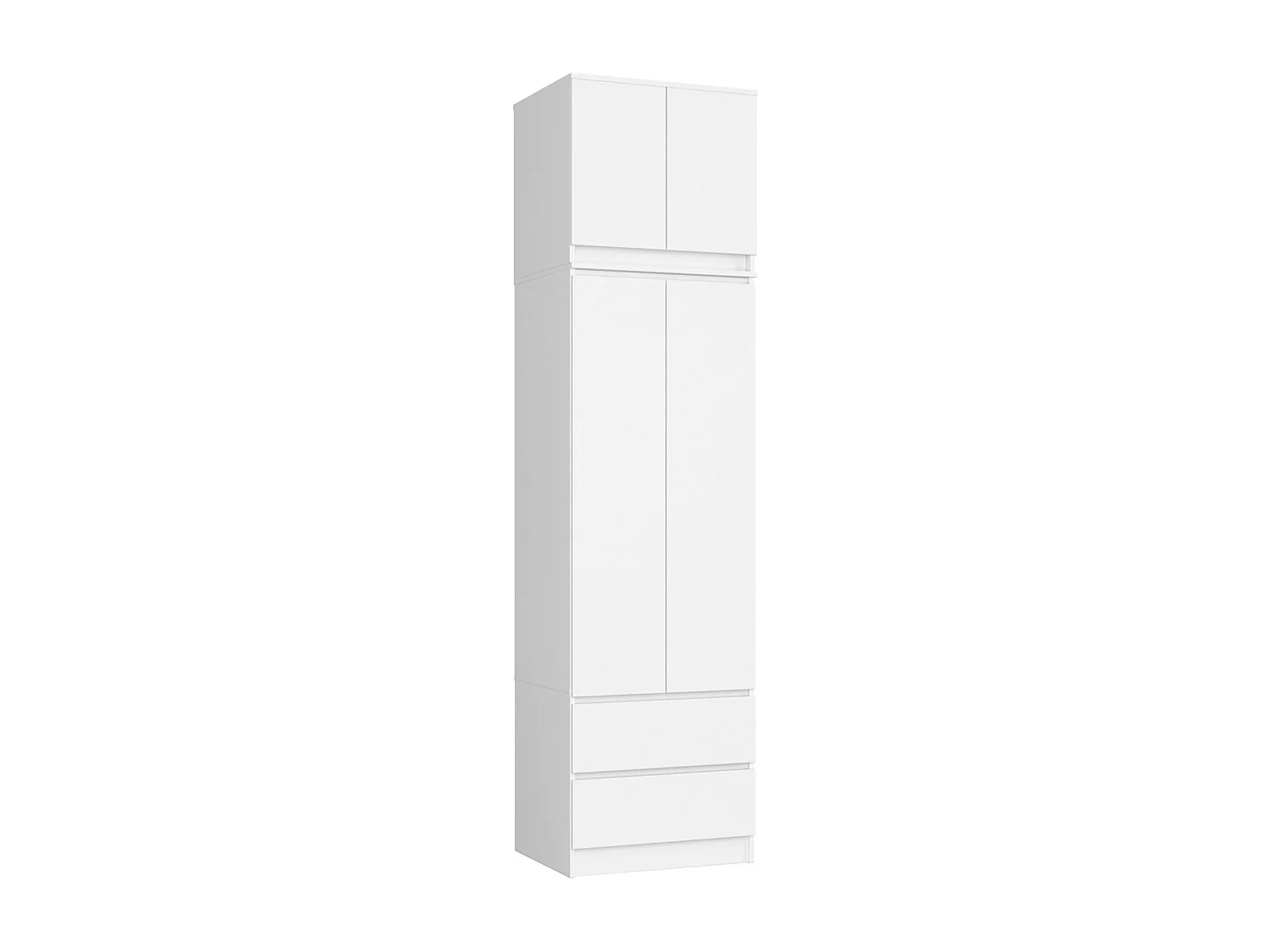 Sopralzo per armadio AKORD S60 Bianco 60 cm 2 ante 60x51x55 cm