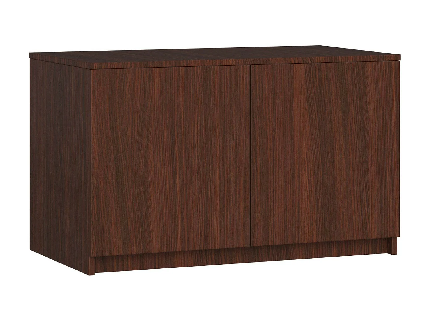 Nadstawka na szafę AKORD S90 Wenge 90 cm 2 drzwi kolor Wenge mat 2 półki 90x51x55 cm