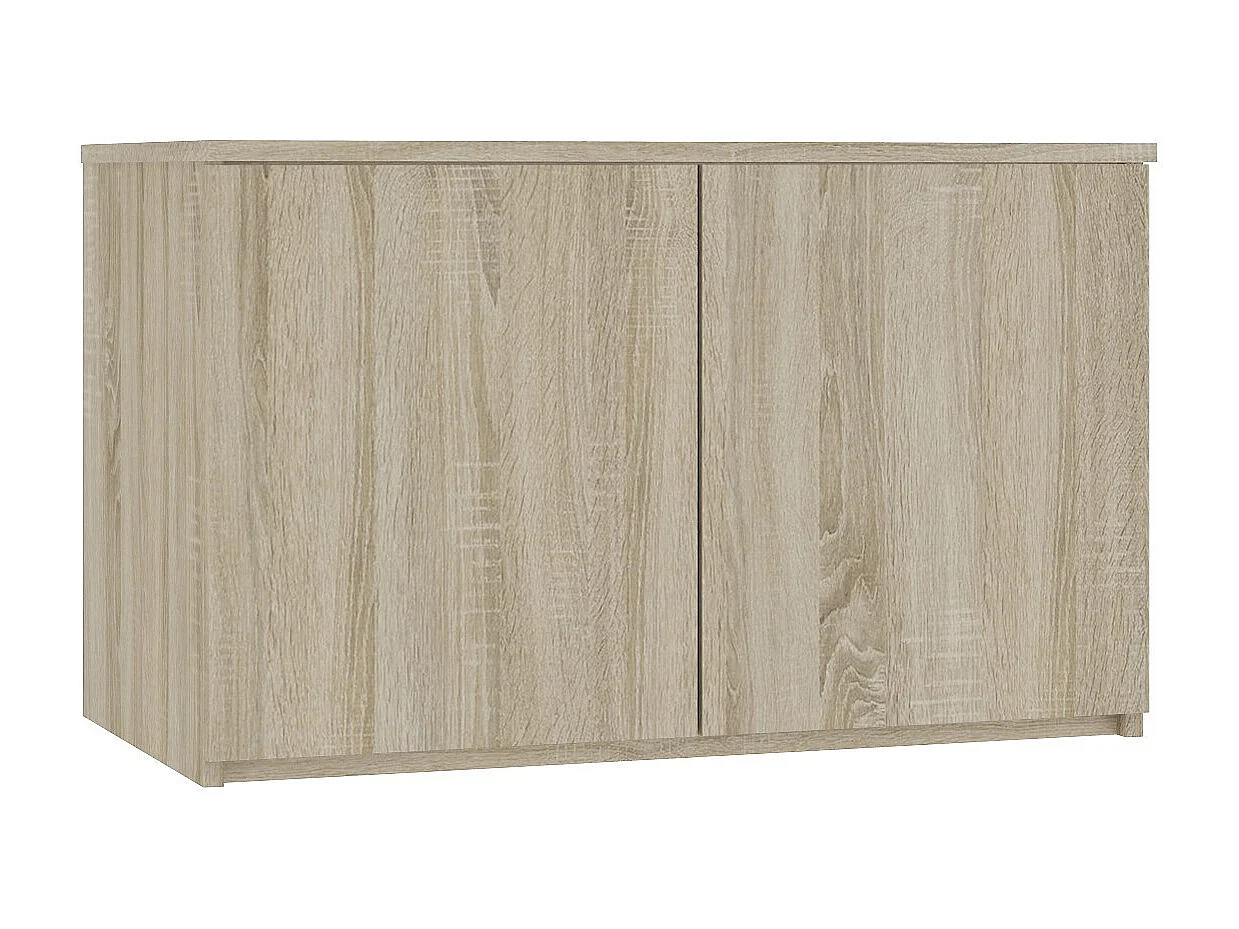 Surmeuble pour armoire AKORD S90 Chêne Sonoma 90 cm 2 portes façade Chêne Sonoma 2 étagères 90x51x55 cm