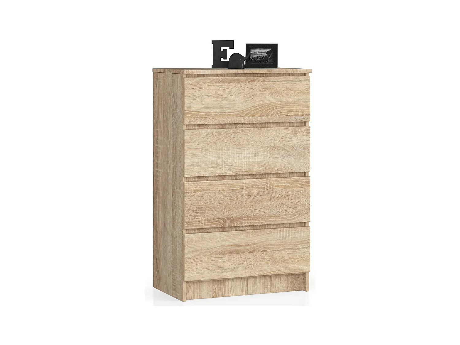 Cassettiera AKORD K60 Cassettiera Sonoma Quercia 60 cm 4 cassetti 60x40x99 cm