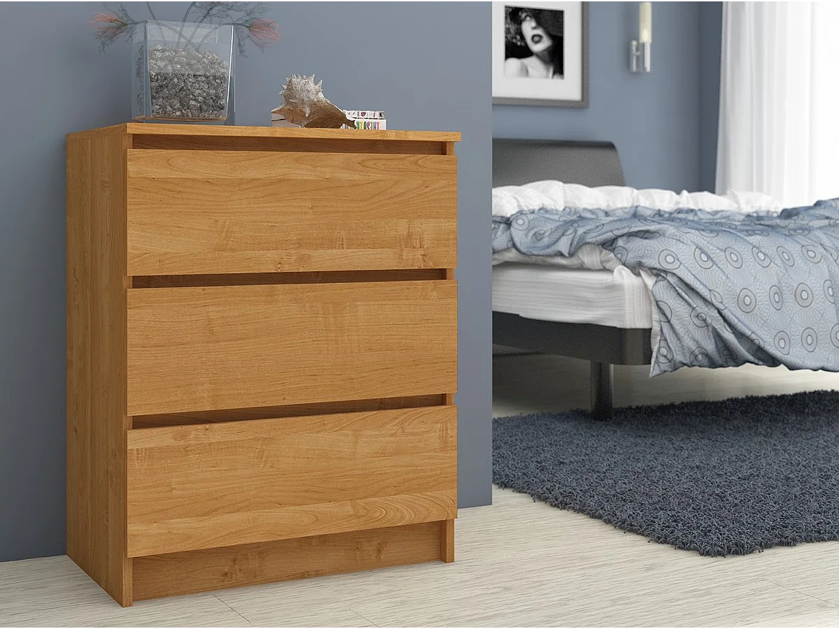 Ladekast K60 met 3 Lades / AKORD Furniture Factory / Els / 60 x 77 x 40 cm