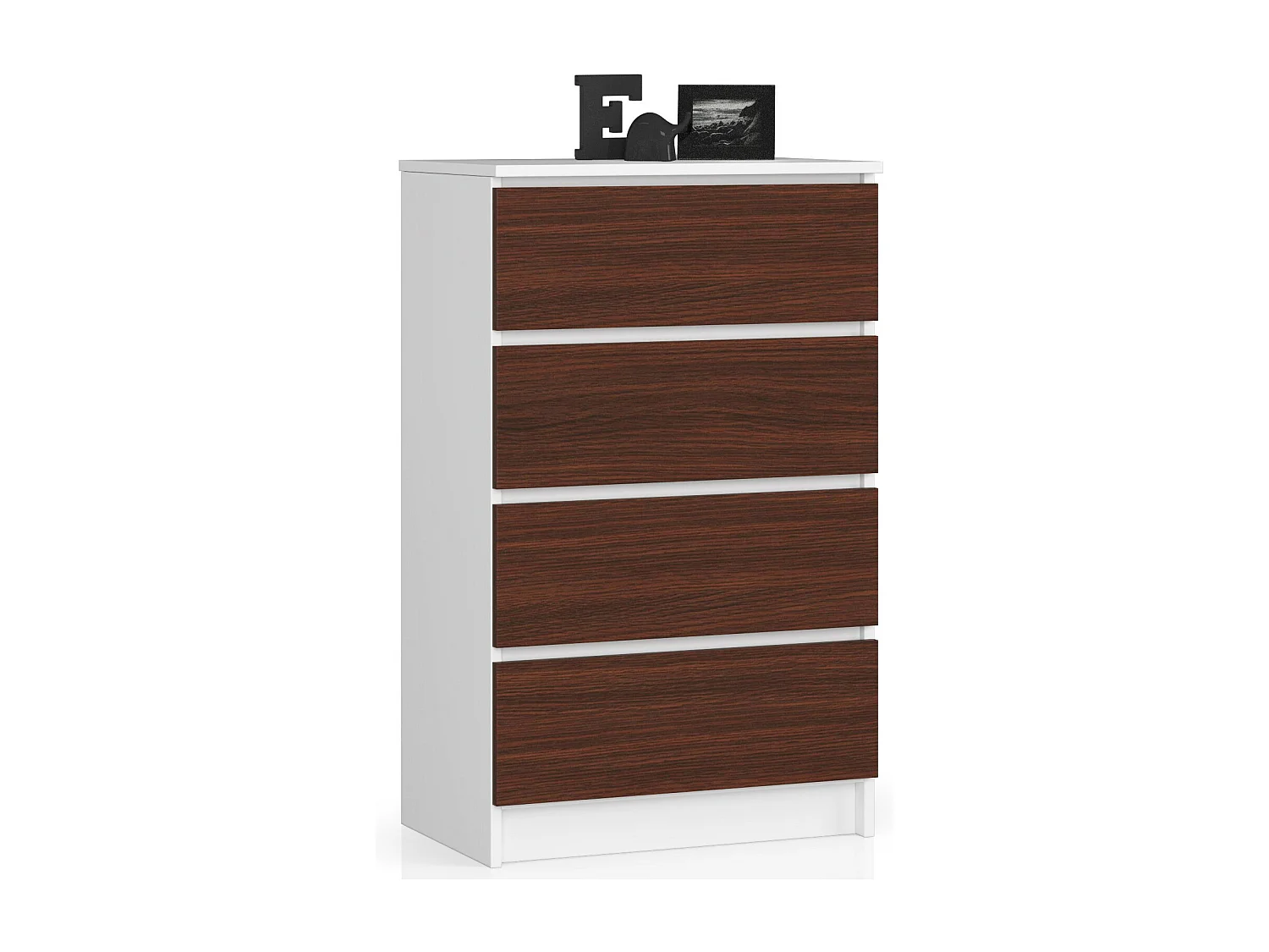 Commod AKORD K60 Chên Sonoma 60 cm 3 tiroirs façad Wngé 60x40x77 cm au millur prix
